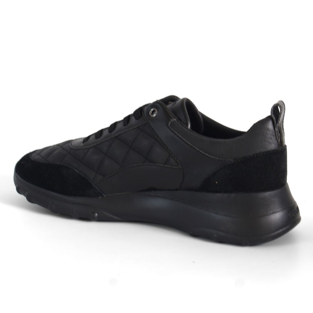Geox D Alleniee Respira Womens Shoes Trainers UK Size 7 Black