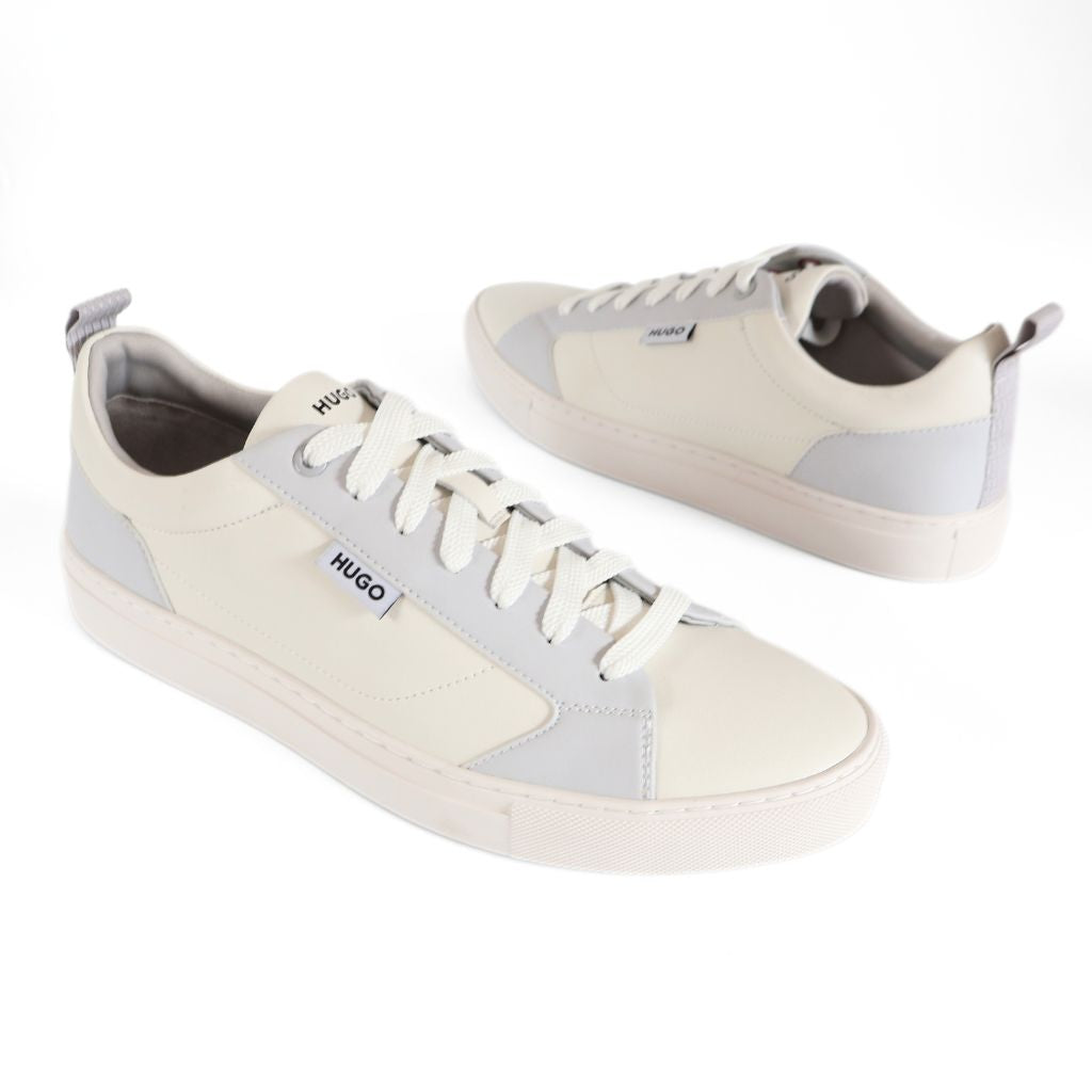 Hugo Boss Morrie Mens Tennis Shoes Trainers UK Size 7 White