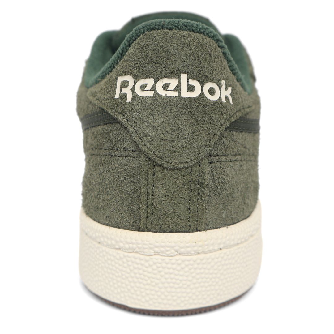 Reebok Club C 85 Mens Shoes Trainers UK Size 4.5 Green White