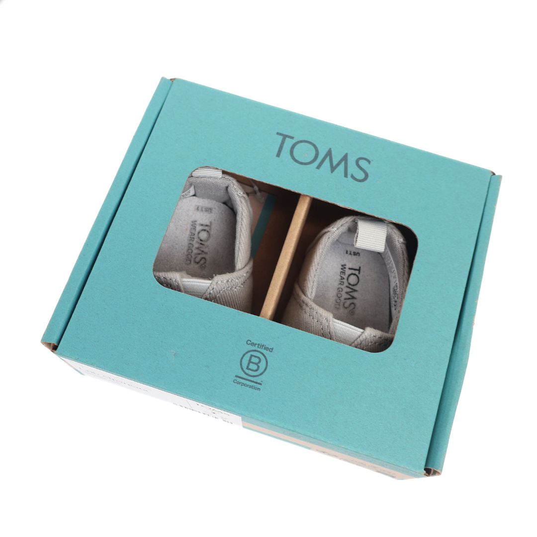 Toms Crib Alpargata Babies Boys Pre Walkers Soft Soles UK Size 0.5