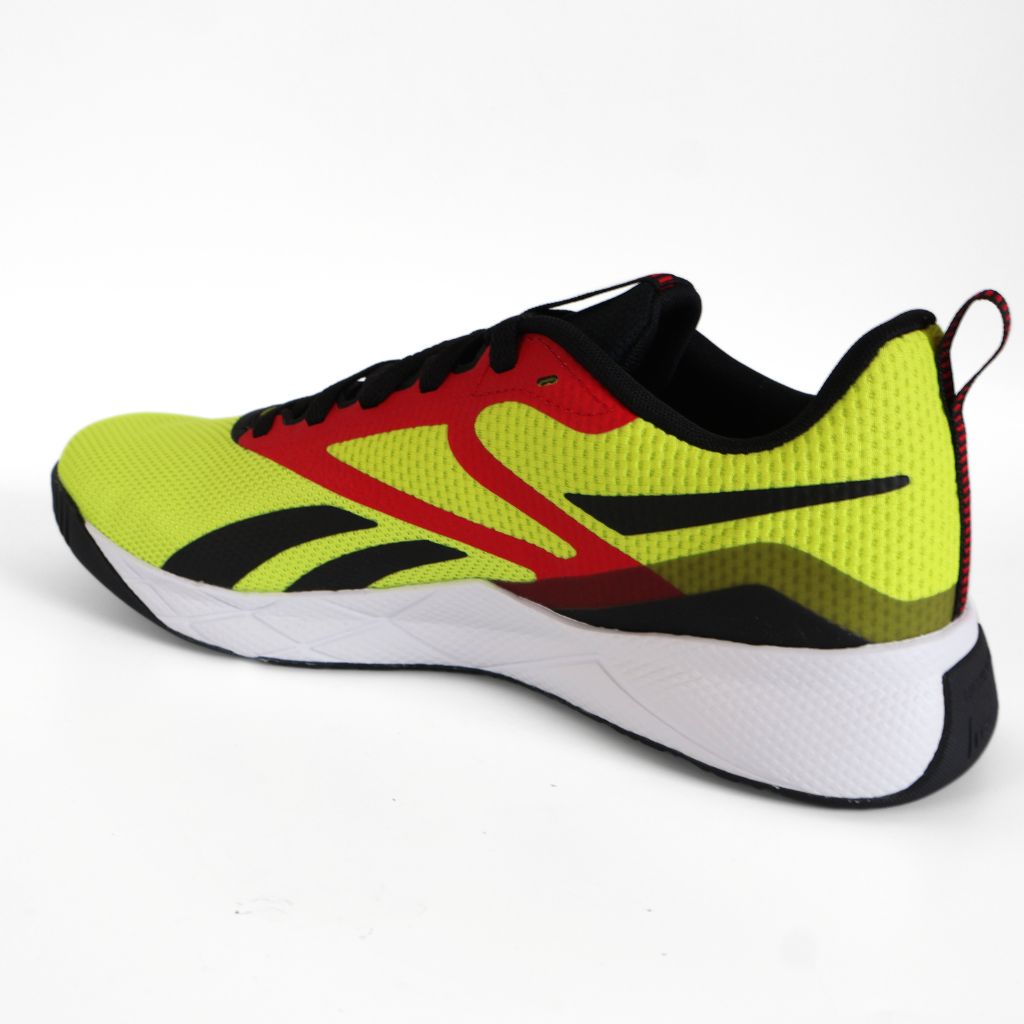 Reebok NFX Mens Running Shoes Trainers UK Size 7.5 - 9.5 Yellow Black