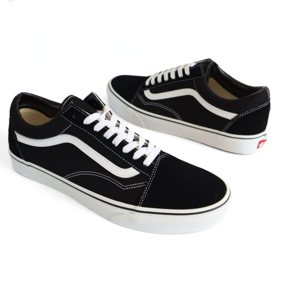 Vans Old Skool Mens Shoes Trainers Uk Size 11 Black White