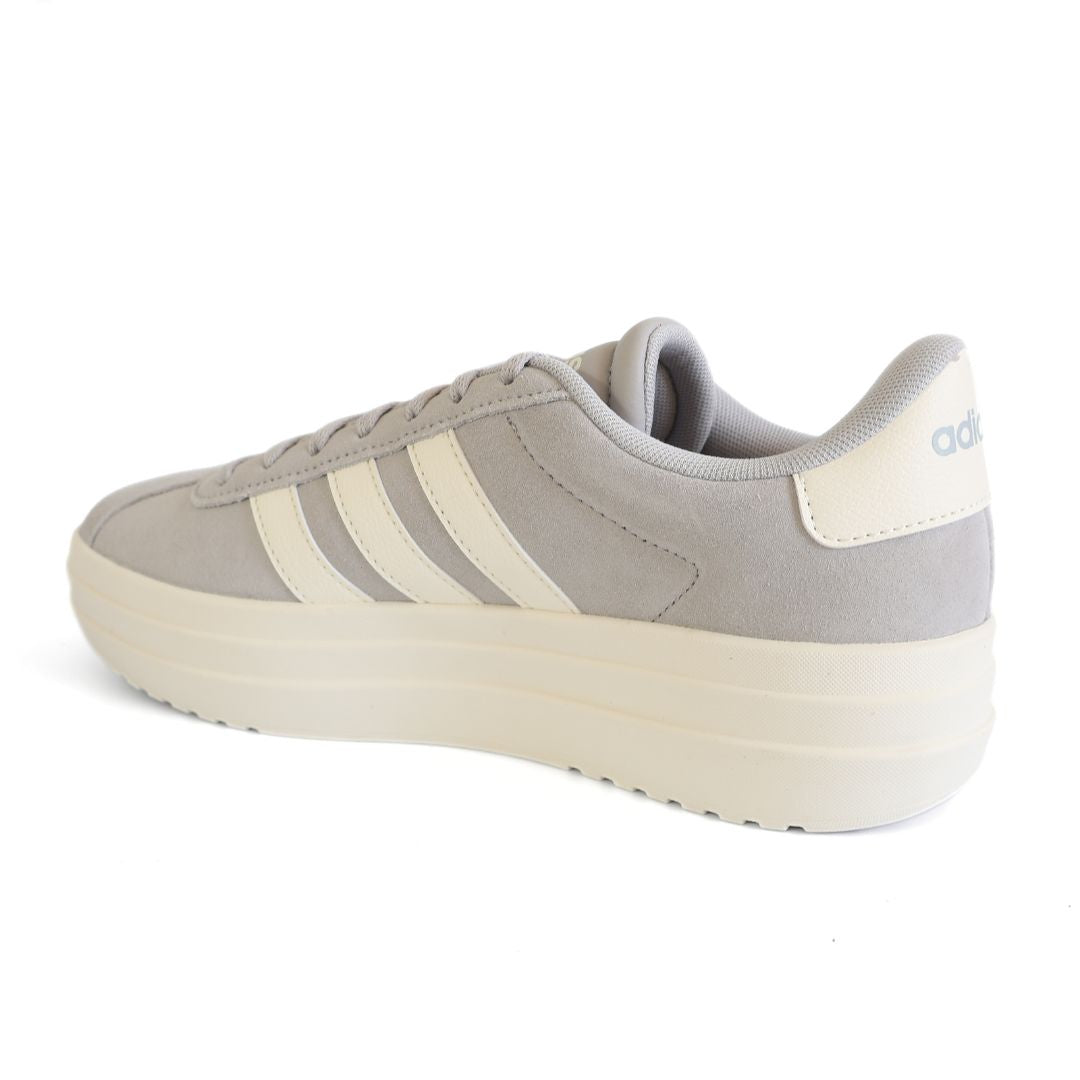 Adidas VL Court Bold Womens Shoes Trainers UK Size 6 Grey White