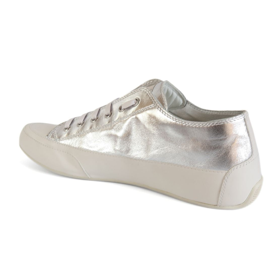 Candice Cooper Rock S Womens Shoes Trainers UK Size 8.5 White Silver