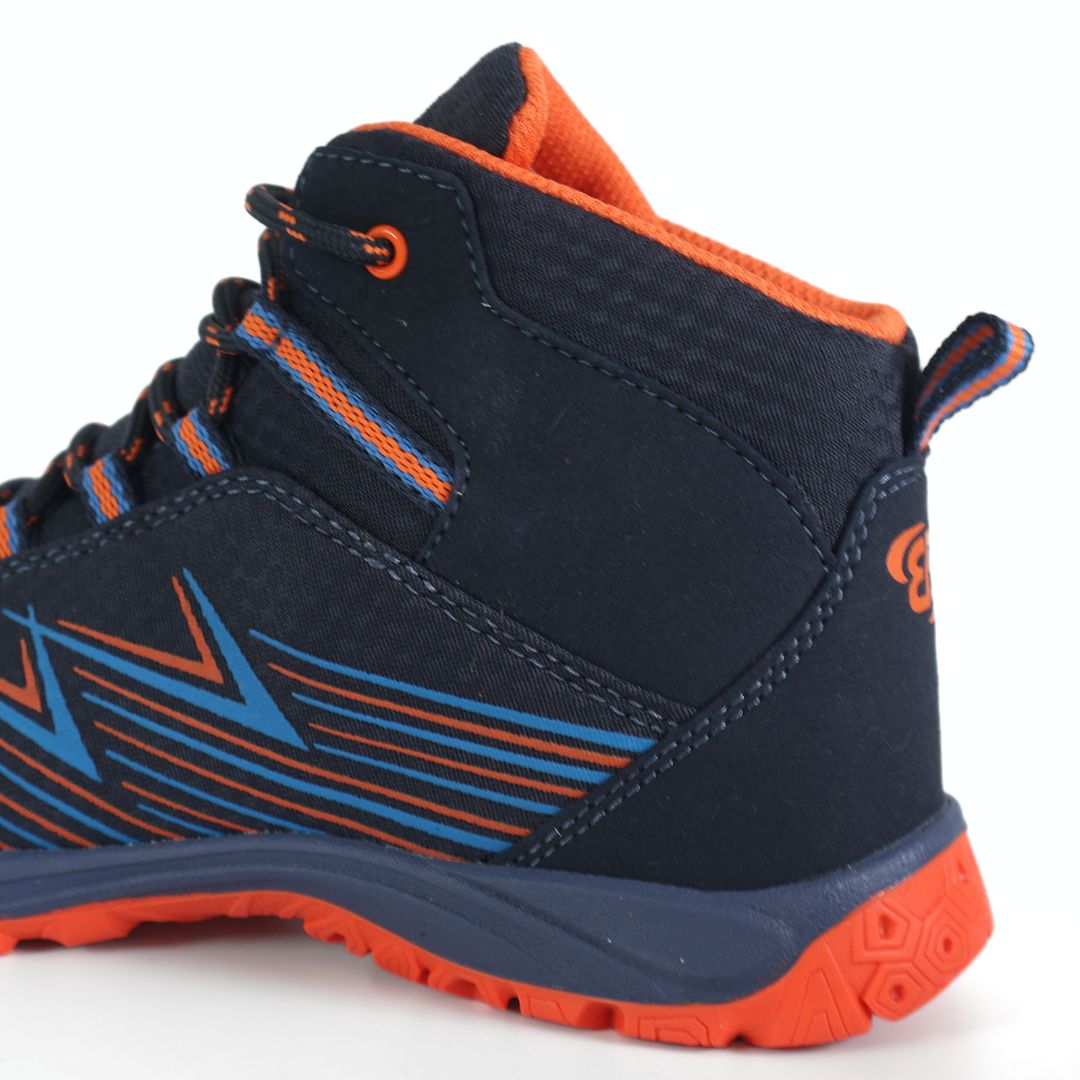 Brutting Chesna High Kids Boots Trainers UK Size 3.5 Blue Orange
