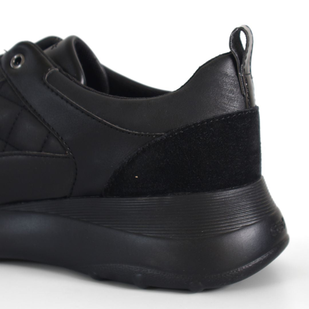 Geox D Alleniee Respira Womens Shoes Trainers UK Size 7 Black