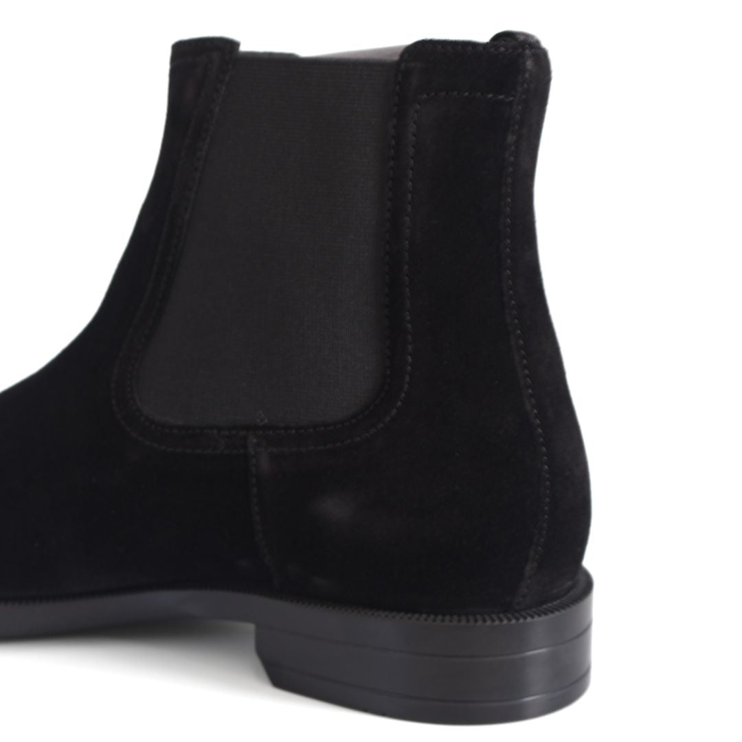 Hugo Boss Tayil Cheb Womens Ankle Boots Shoes UK Size 7 Black