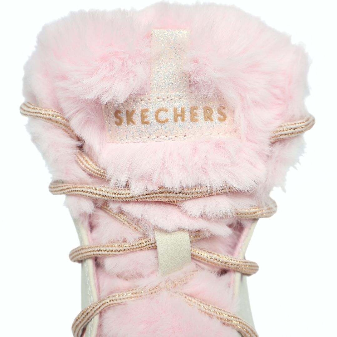 Skechers Street Glitz Girls Shoes Trainers UK Size 2.5 Pink