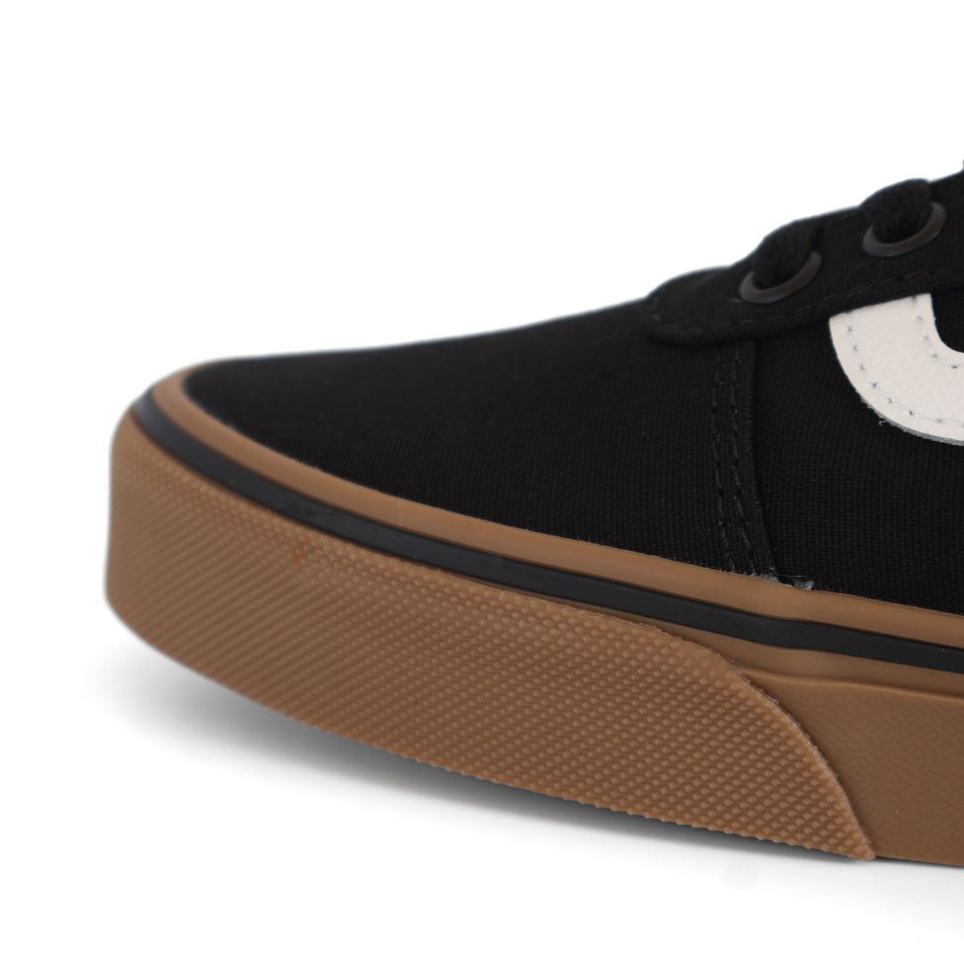 Vans Ward Mens Canvas Shoes Trainers Uk Size 8.5 Black Gum