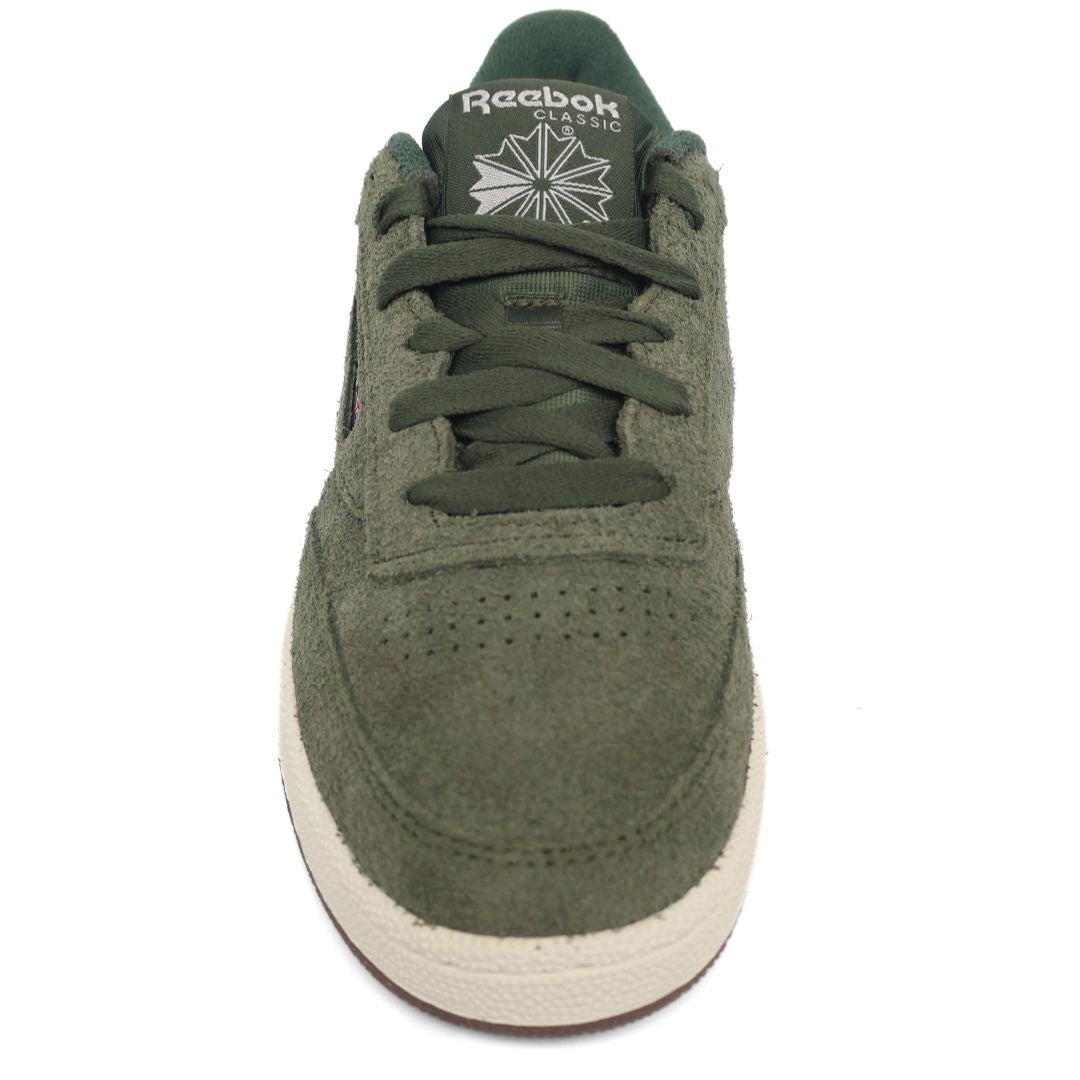 Reebok Club C 85 Mens Shoes Trainers UK Size 4.5 Green White