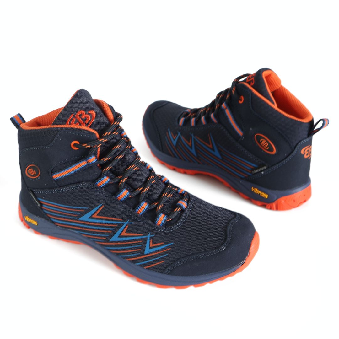 Brutting Chesna High Kids Boots Trainers UK Size 3.5 Blue Orange