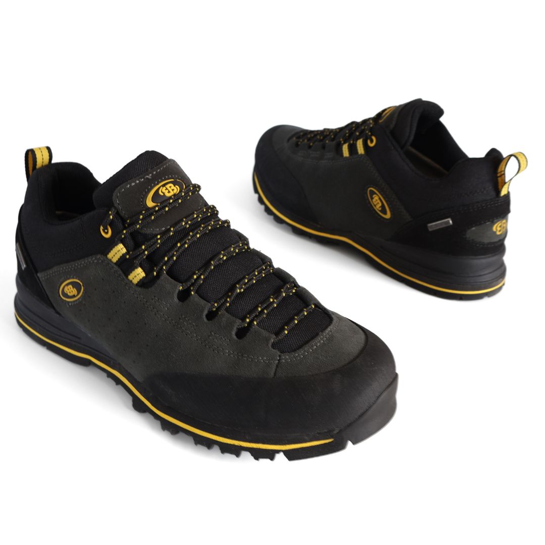 Brutting Makalu Comfortex Boots Trainers UK Size 6 Black Yellow