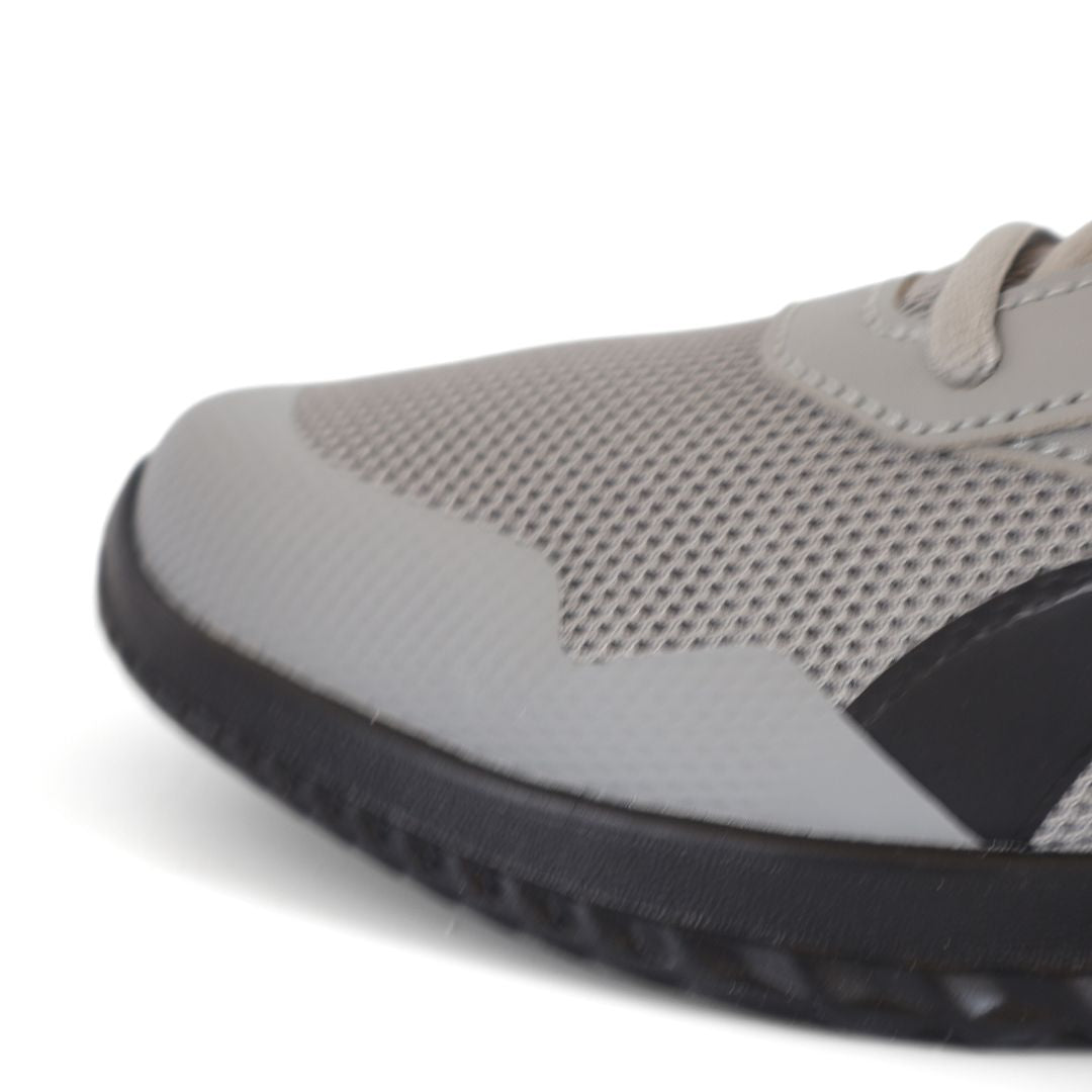 Reebok Rush Runner Kids Boys Shoes Trainers UK Size 5 Grey Black