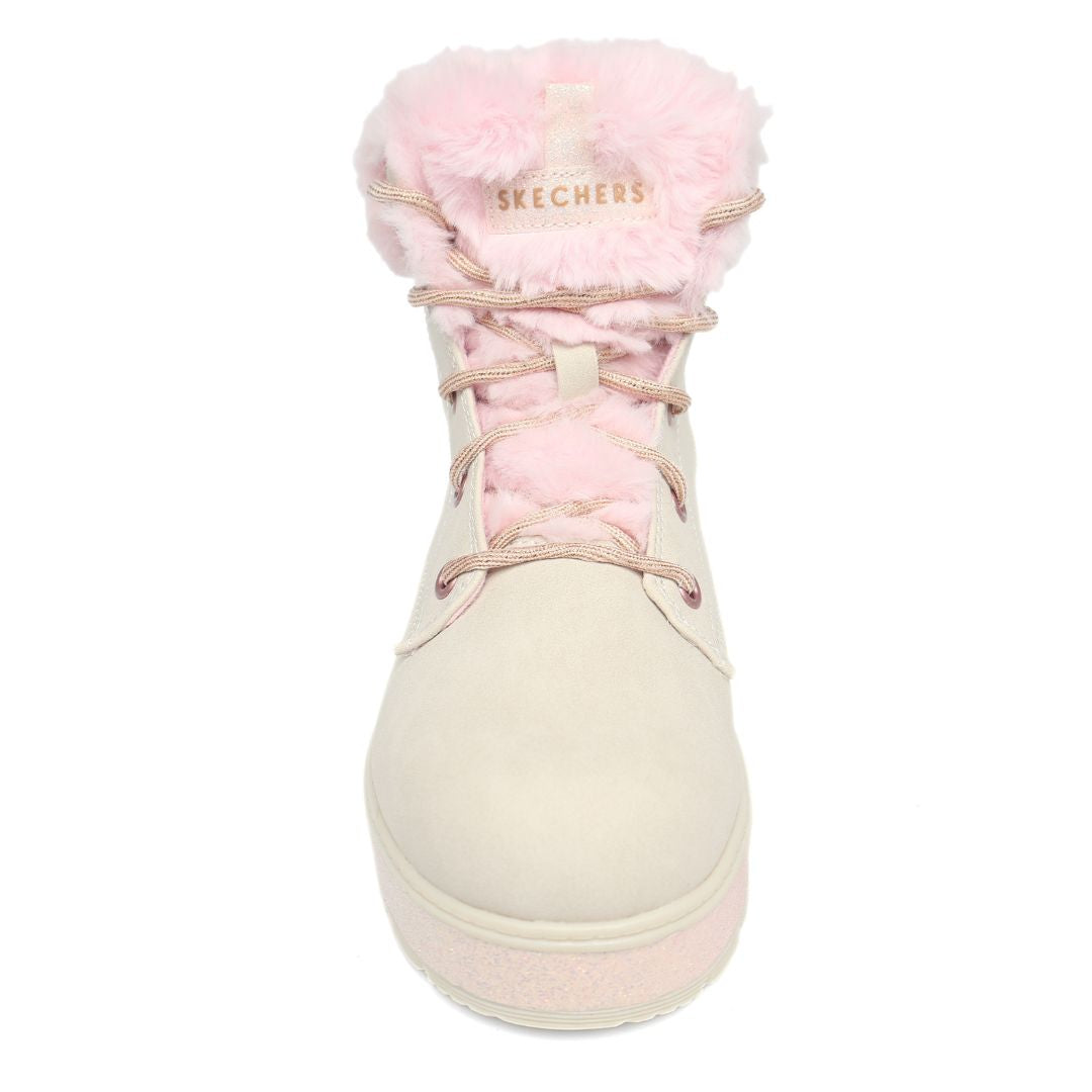 Skechers Street Glitz Girls Shoes Trainers UK Size 2.5 Pink