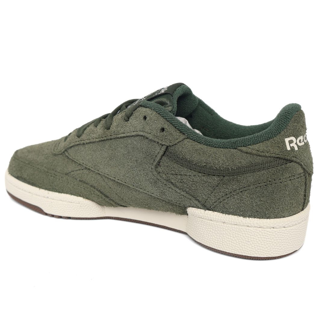 Reebok Club C 85 Mens Shoes Trainers UK Size 4.5 Green White
