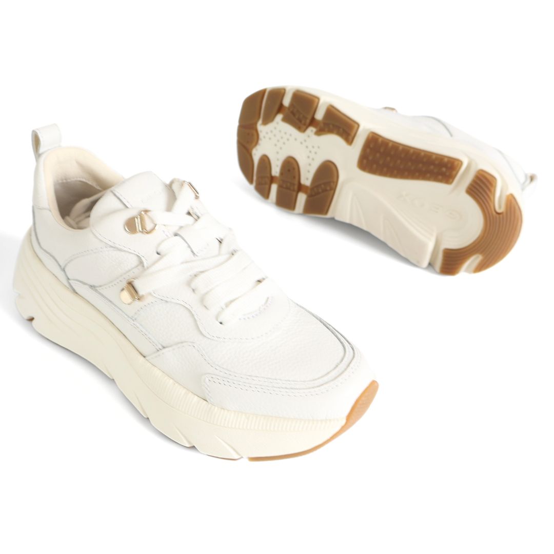 Geox D Diamanta Respira Girls Womens Shoes Trainers UK Size 2.5