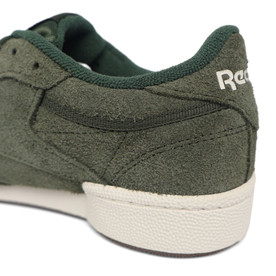 Reebok Club C 85 Mens Shoes Trainers UK Size 4.5 Green White
