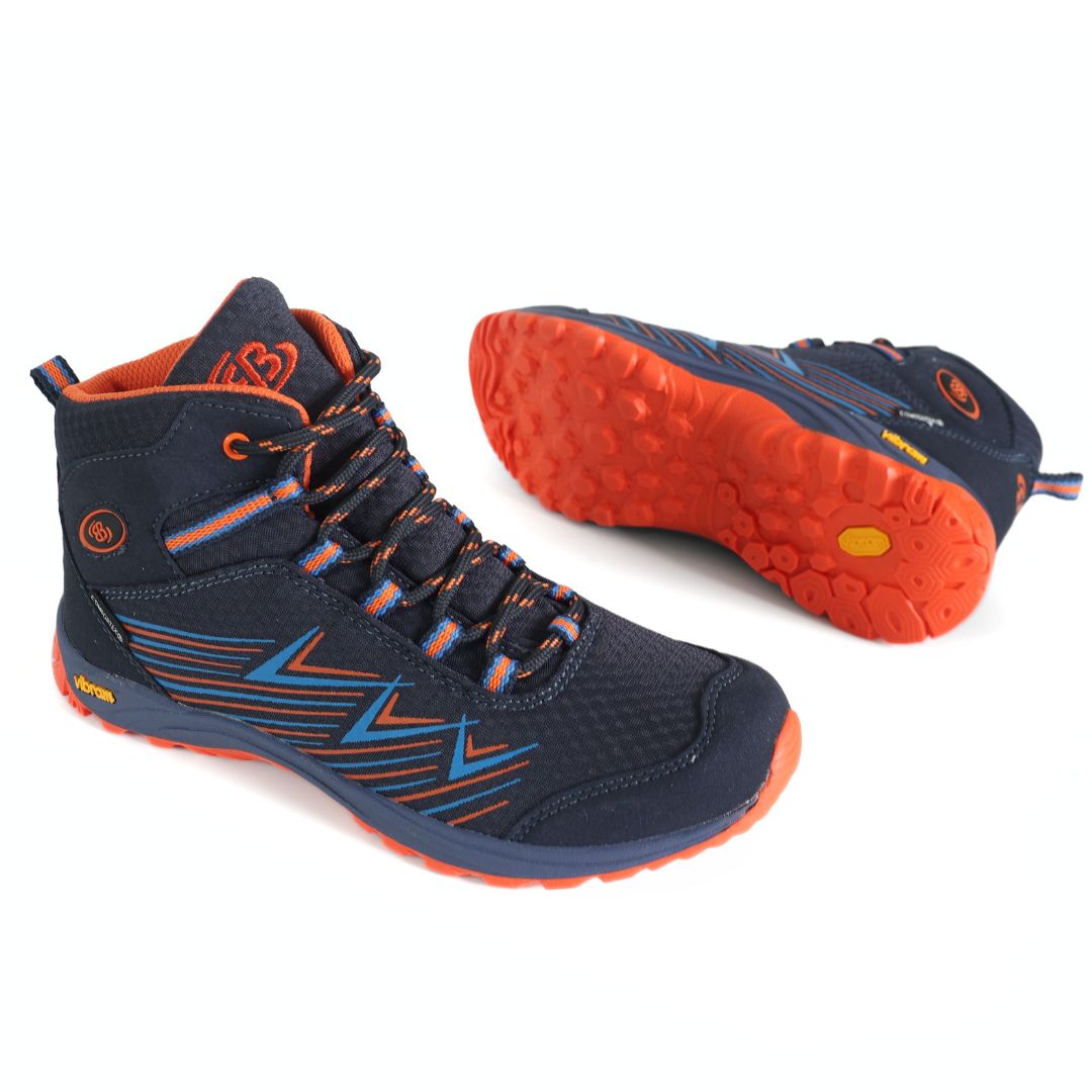 Brutting Chesna High Kids Boots Trainers UK Size 3.5 Blue Orange