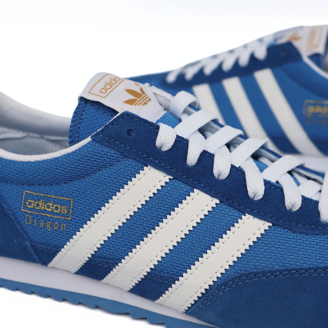 Adidas Dragon Originals Mens Shoes Trainers Size 7 - 12 G50922 Blue Bird