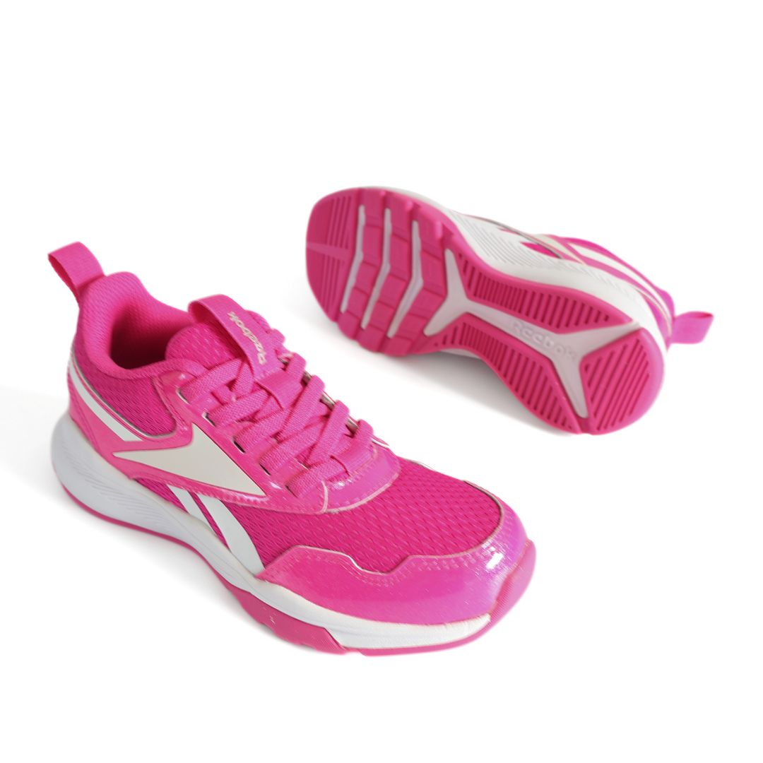 Reebok XT Sprinter Kids Girls Shoes Trainers UK Size 11 - 13 Pink White