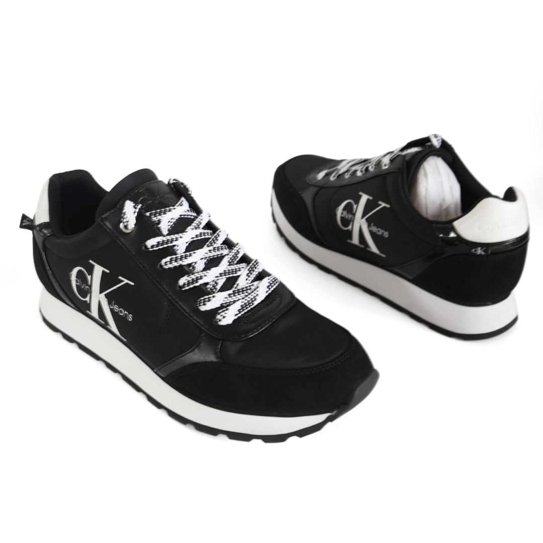 Calvin Klein Jeans Cayle Womens Shoes Trainers UK Size 8