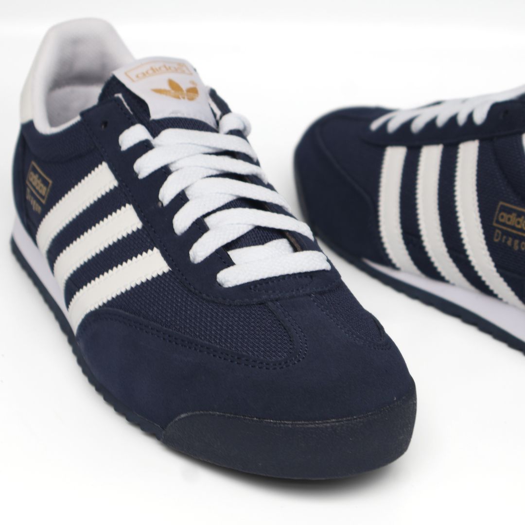 Adidas Dragon Mens Shoes Trainers Uk Size 7 - 12 G50919 Navy White
