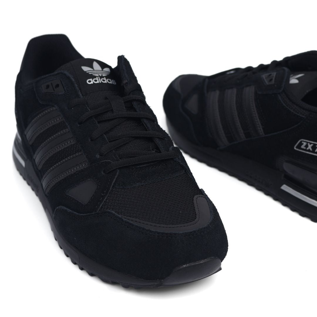 Adidas ZX 750 Mens Shoes Trainers Uk Size 7 to 12 GW5531 Black Silver