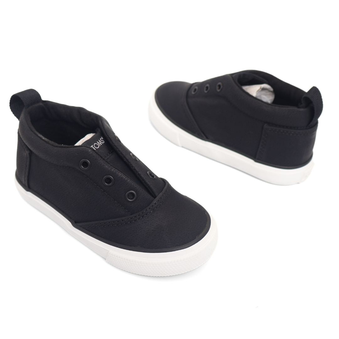 Toms Fenix Mid Toddlers Boys Shoes Trainers UK Size 7 Velcro Strap up