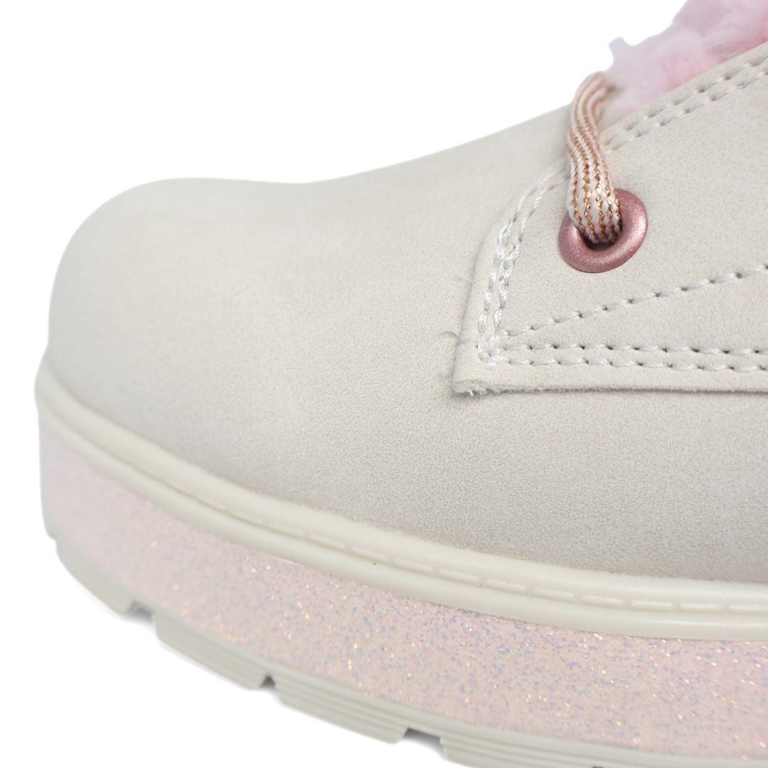 Skechers Street Glitz Girls Shoes Trainers UK Size 2.5 Pink