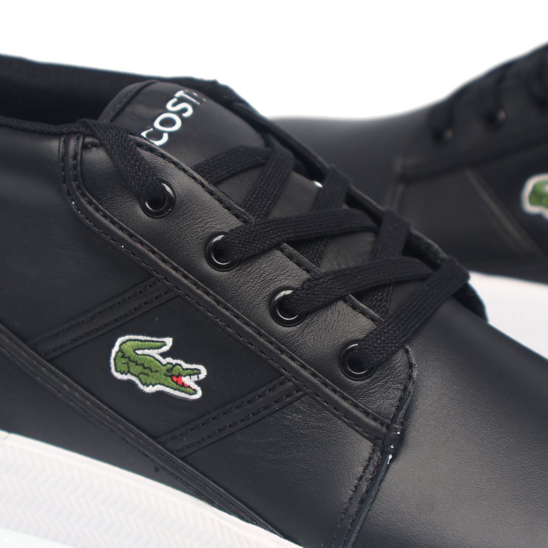 Lacoste Gripshot Chukka Mens Boots Trainers UK Size 6 Black - White