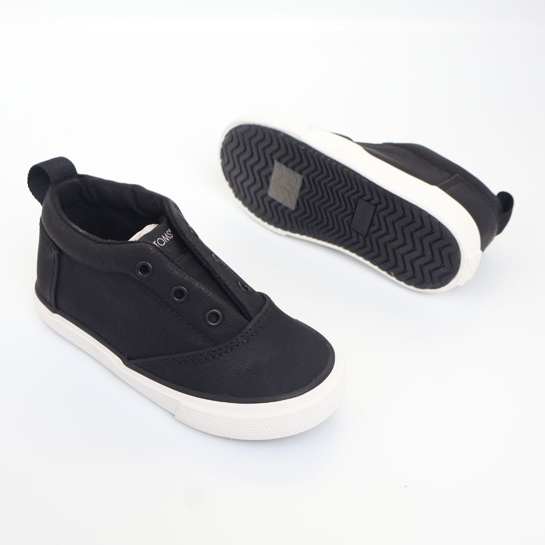Toms Fenix Mid Toddlers Boys Shoes Trainers UK Size 7 Velcro Strap up