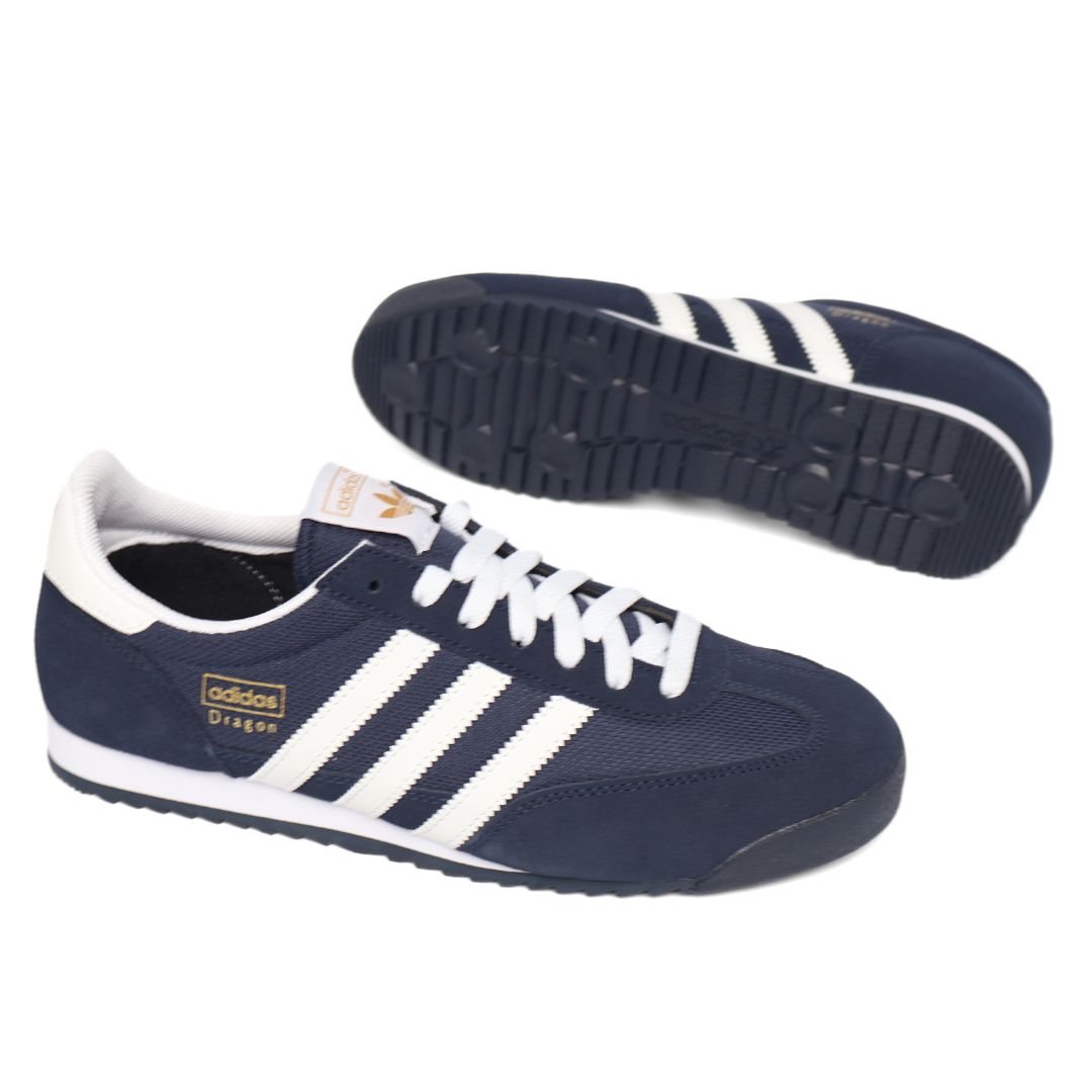 Adidas Dragon Mens Shoes Trainers Uk Size 7 - 12 G50919 Navy White