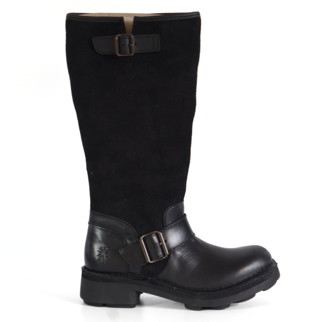 Fly London Noch 140Fly Girls Knee High Boots Footwear UK Size 2.5