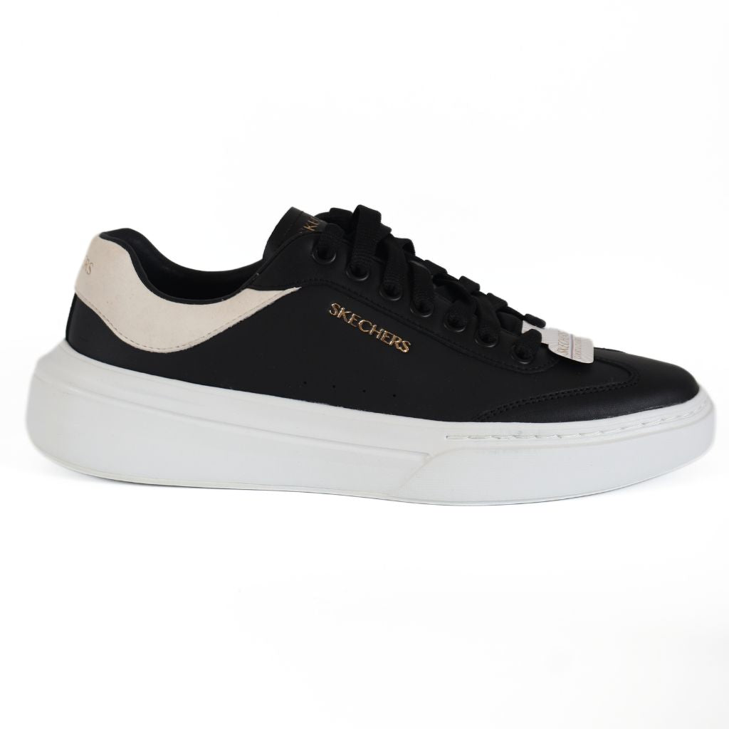 Skechers Cordova Classic Light Mens Shoes Trainers UK Size 8 Black White