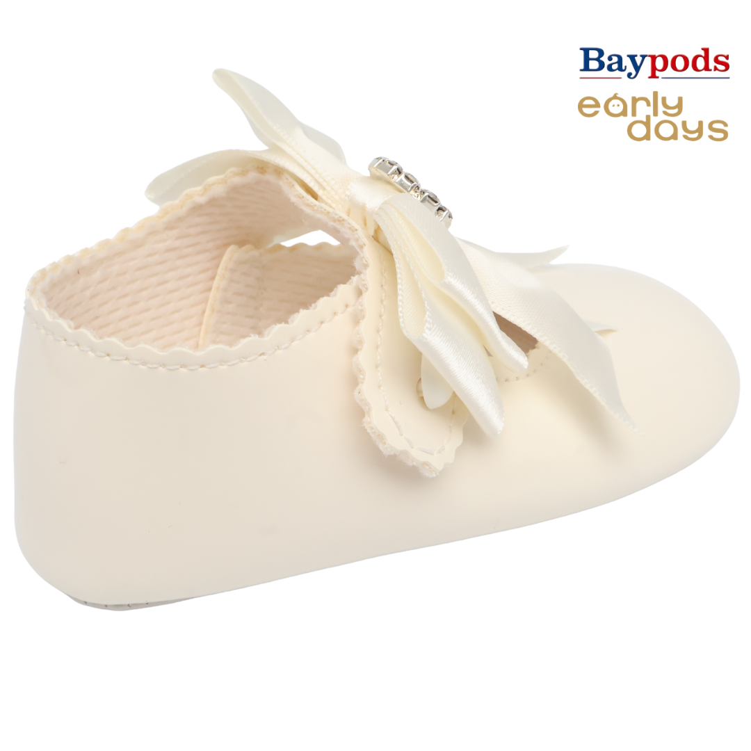 Baypods B060 Originals Girls Babies Soft Soles Shoes UK Size 2 - 3