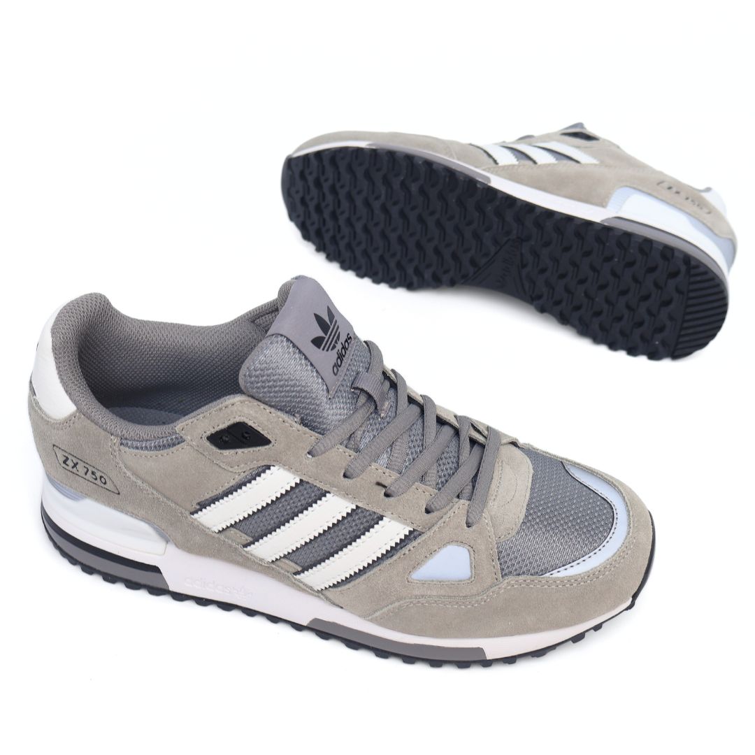 Adidas ZX 750 Mens Shoes Trainers Uk Size 7 to 12 GW5529 Grey Silver