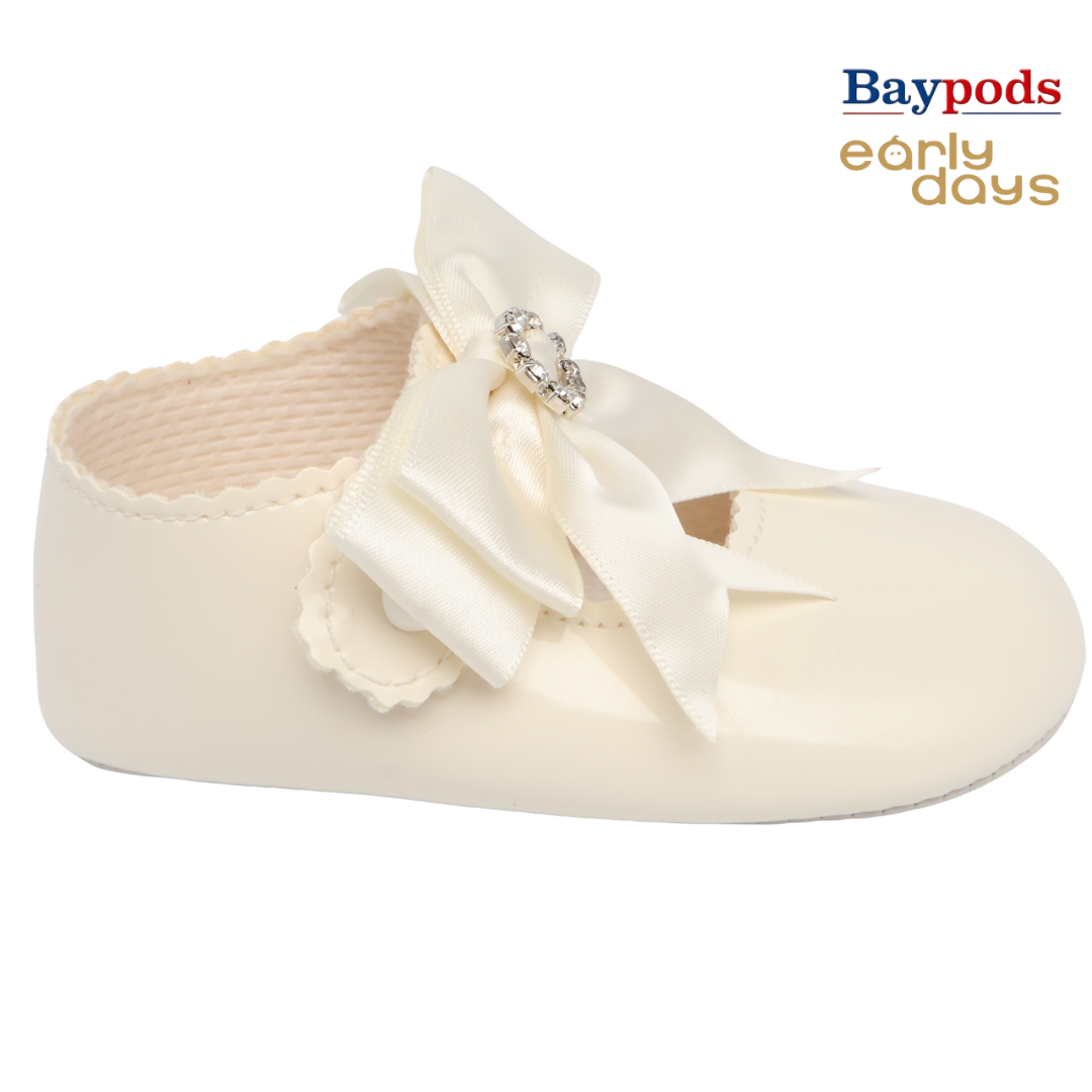 Baypods B060 Originals Girls Babies Soft Soles Shoes UK Size 2 - 3
