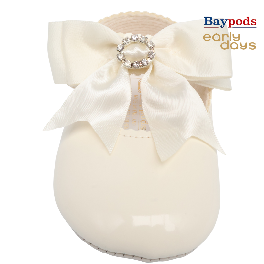 Baypods B060 Originals Girls Babies Soft Soles Shoes UK Size 2 - 3