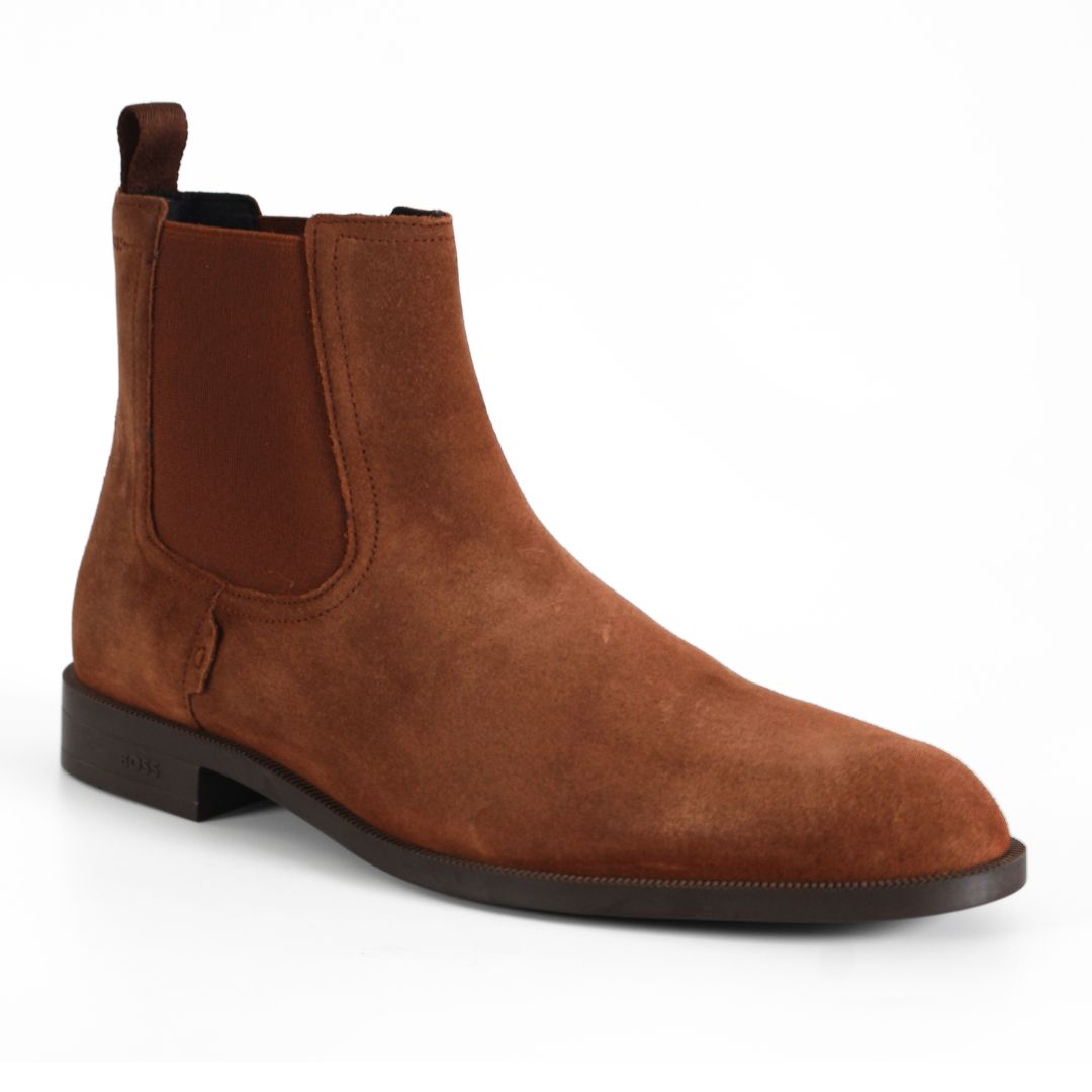 Hugo Boss Tayil Cheb Womens Ankle Boots Shoes UK Size 6.5 - 9 Brown