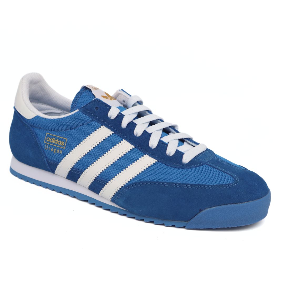 Adidas Dragon Originals Mens Shoes Trainers Size 7 - 12 G50922 Blue Bird