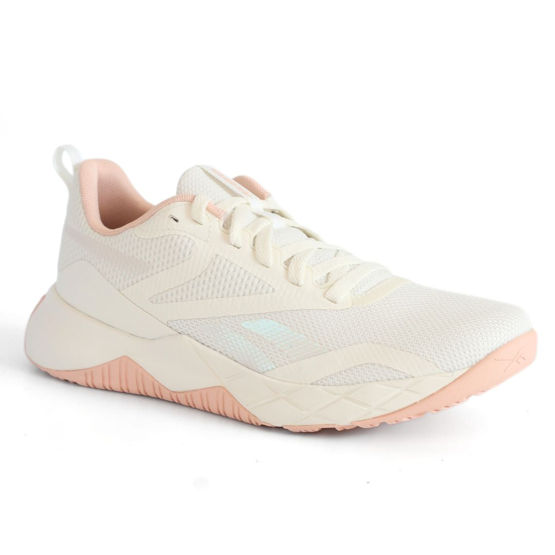 Reebok NFX Trainer Womens Shoes Trainers UK Size 5 - 6.5 White Chalk