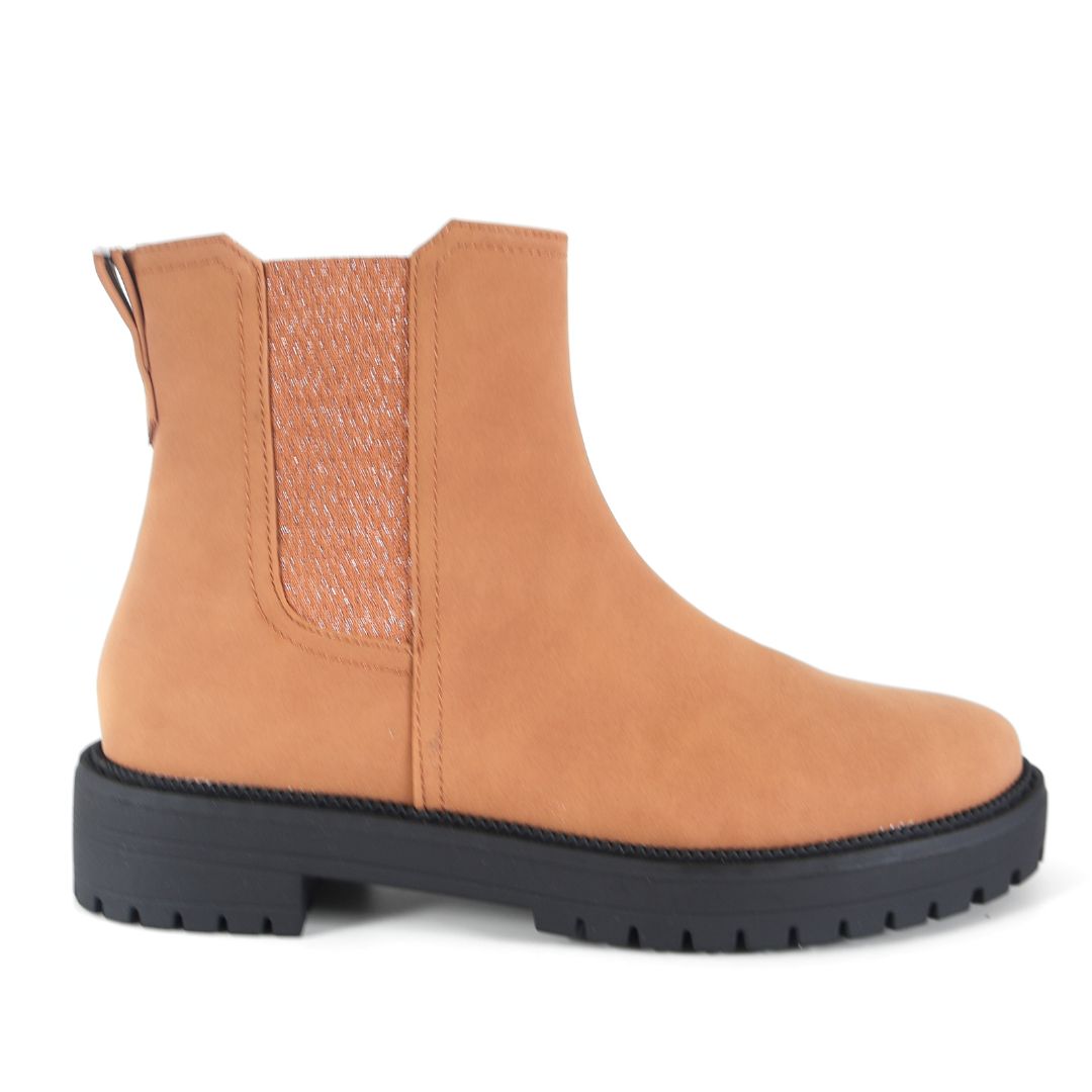 Toms Youth Bennet Girls Boots Shoes UK Size 3 Brown Black