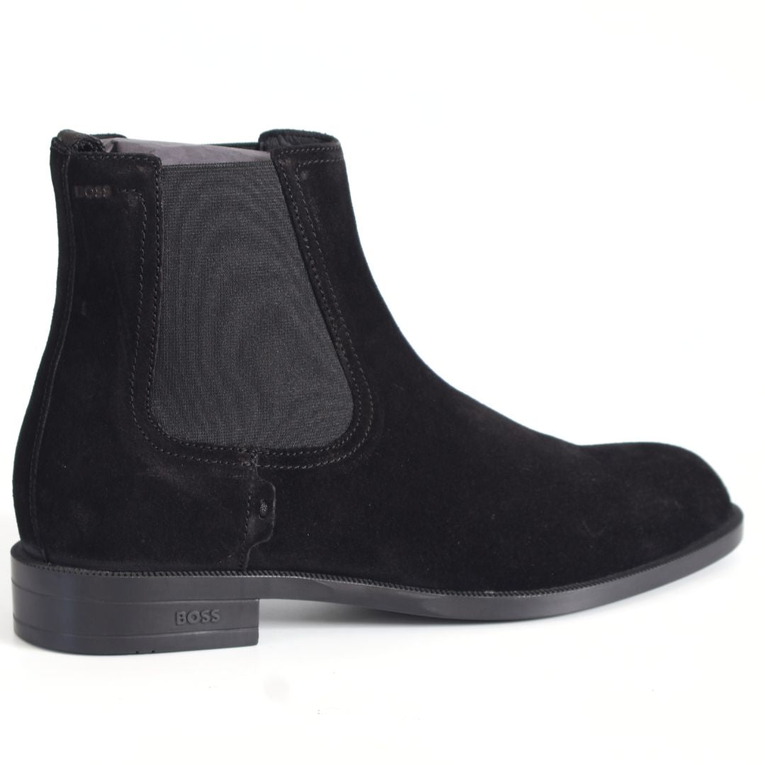 Hugo Boss Tayil Cheb Womens Ankle Boots Shoes UK Size 7 Black
