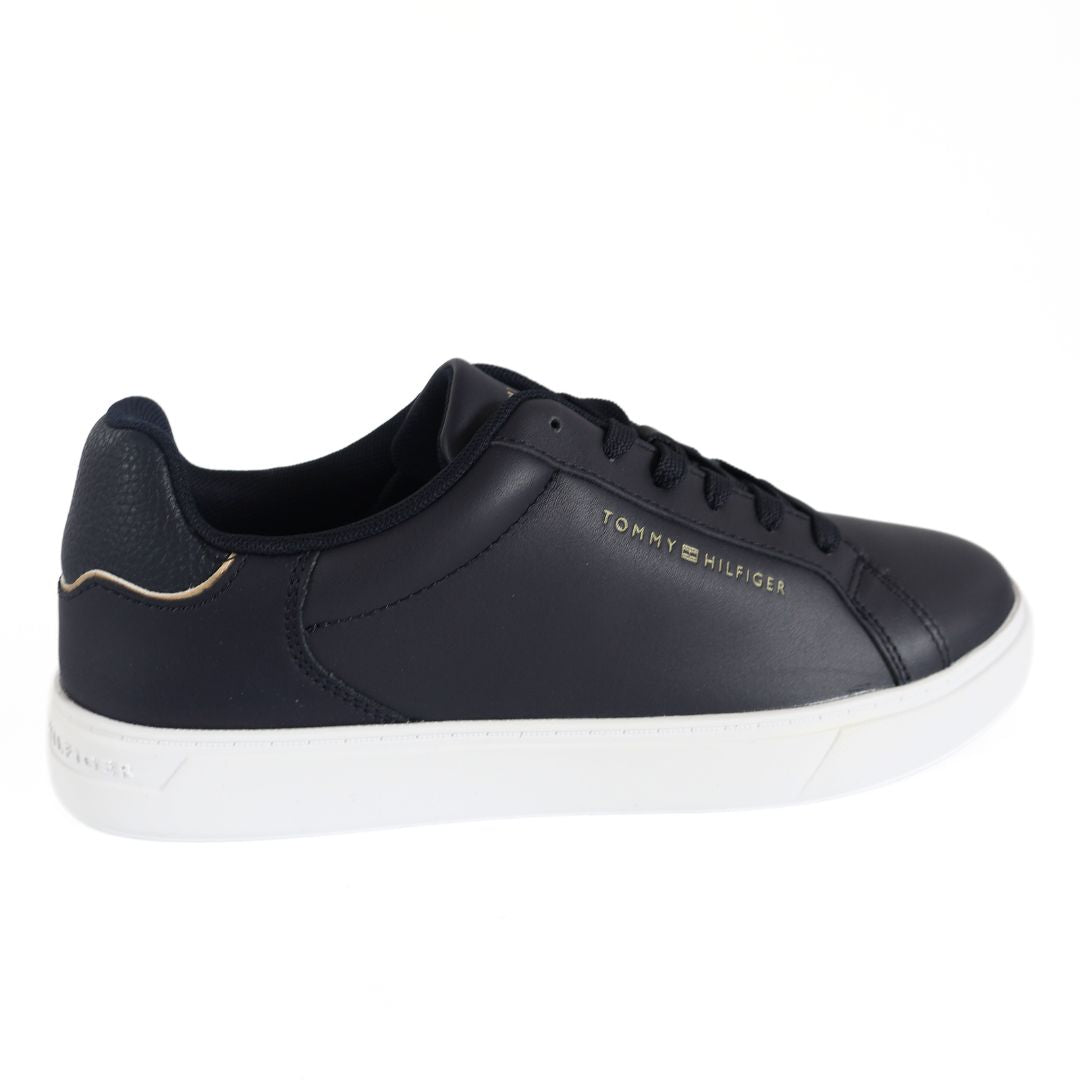 Tommy Hilfiger Essential Court Mens Shoes Trainers UK Size 6 Blue White
