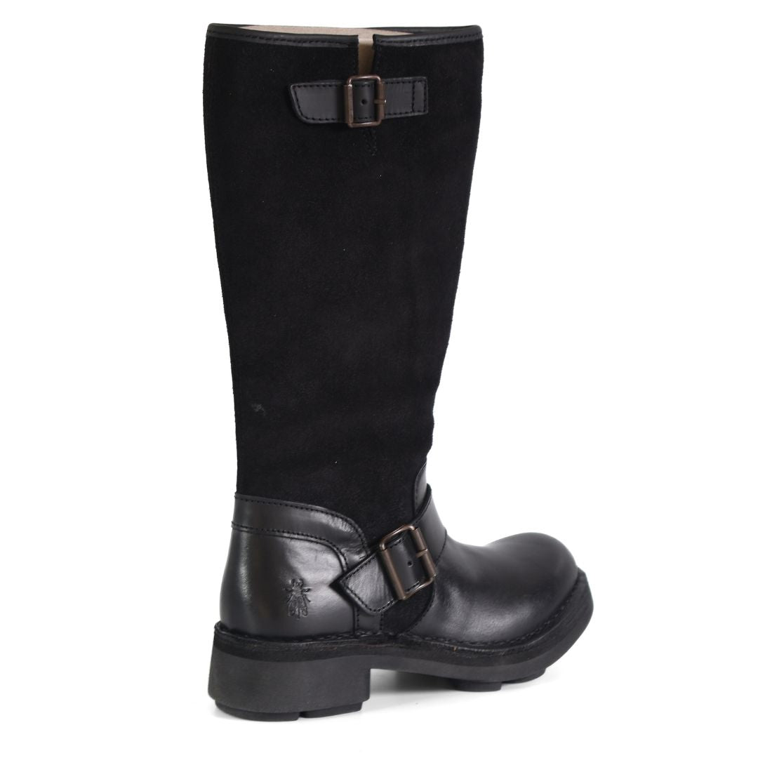 Fly London Noch 140Fly Girls Knee High Boots Footwear UK Size 2.5