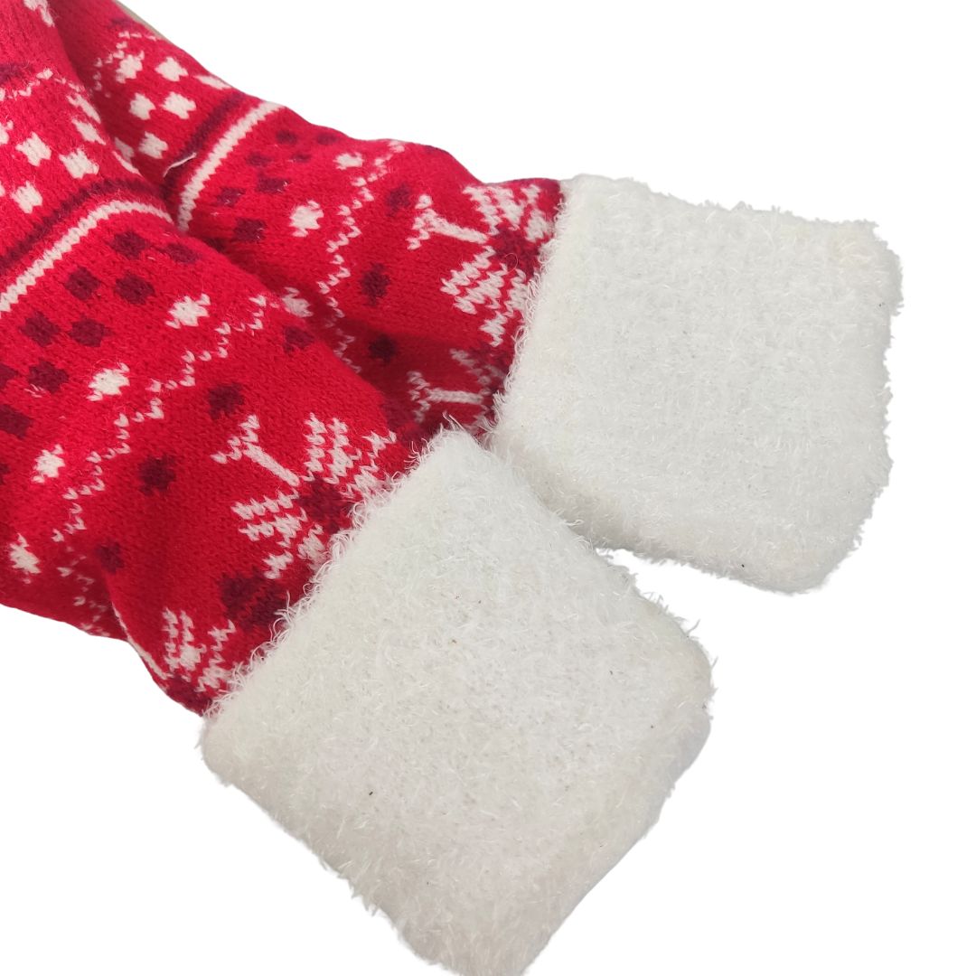 Yaktrax Aloe Cabin Winter Warm Socks Girls Womens UK Size 3 - 8