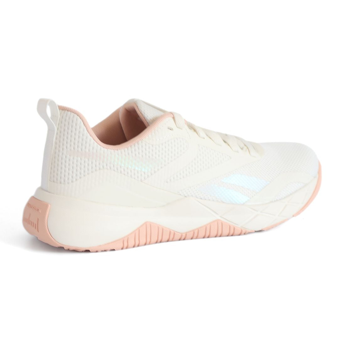 Reebok NFX Trainer Womens Shoes Trainers UK Size 5 - 6.5 White Chalk