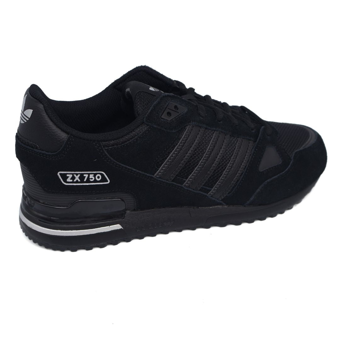 Adidas ZX 750 Mens Shoes Trainers Uk Size 7 to 12 GW5531 Black Silver