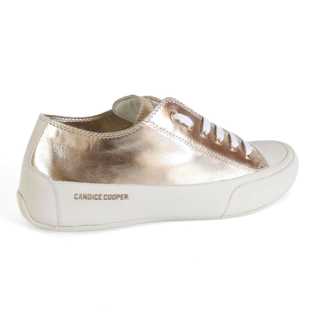 Candice Cooper Rock S Womens Shoes Trainers UK Size 8.5 White Platinum