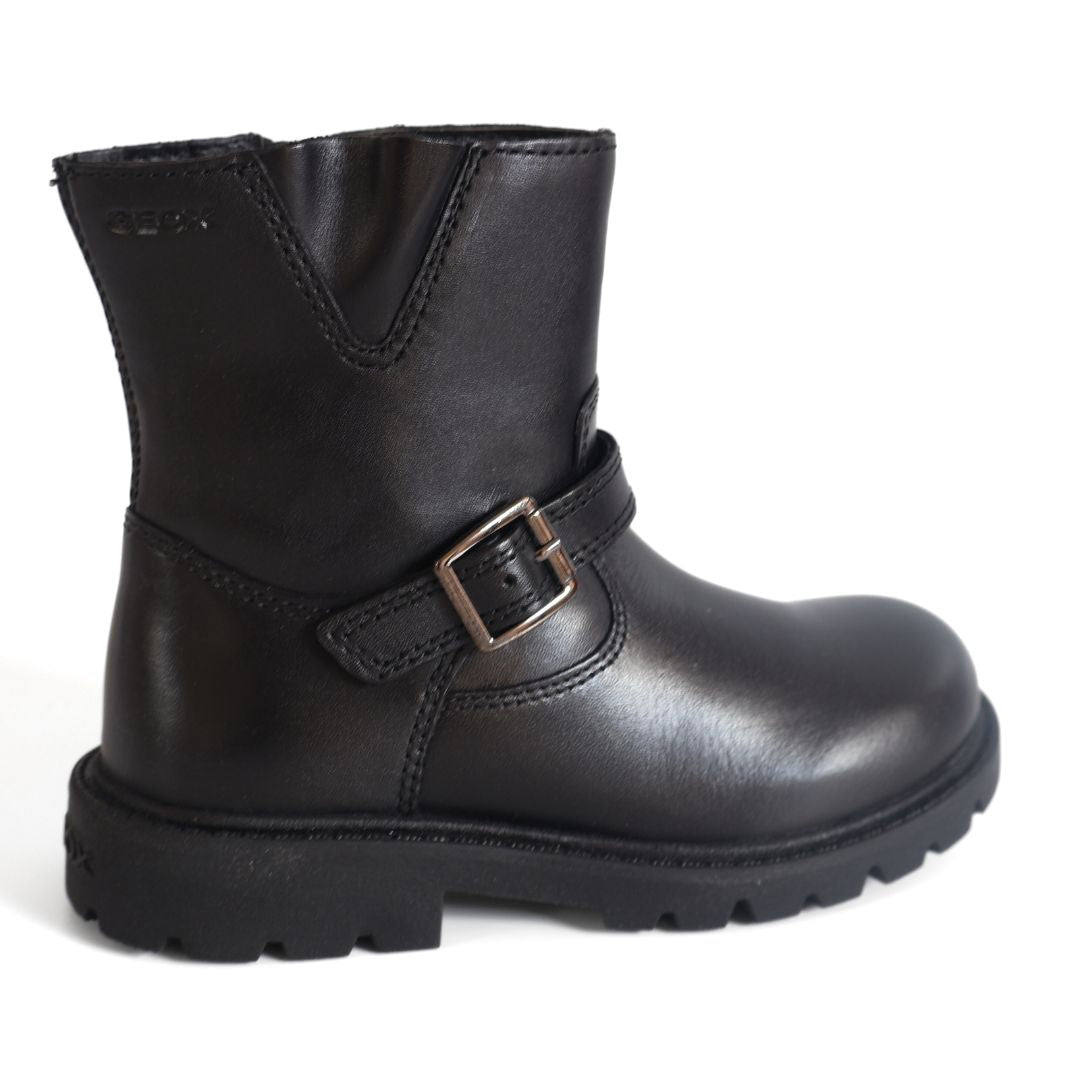 Geox J Shaylax Respira Kids Girls Boots Trainers UK Size 10 Black